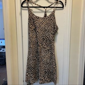 Outdoor Voices Exercise Dress XL NWT Leopard